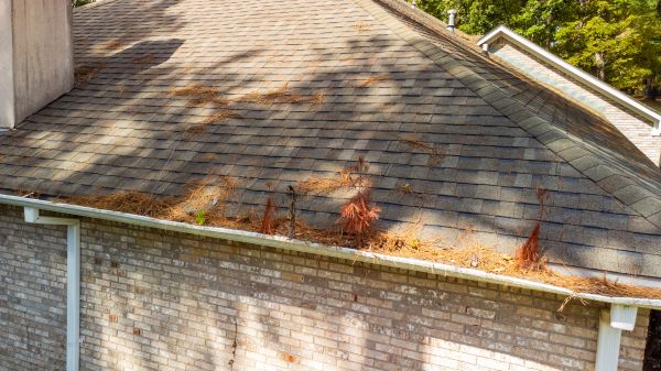 Gutter Pine Needle Removal in North Canton